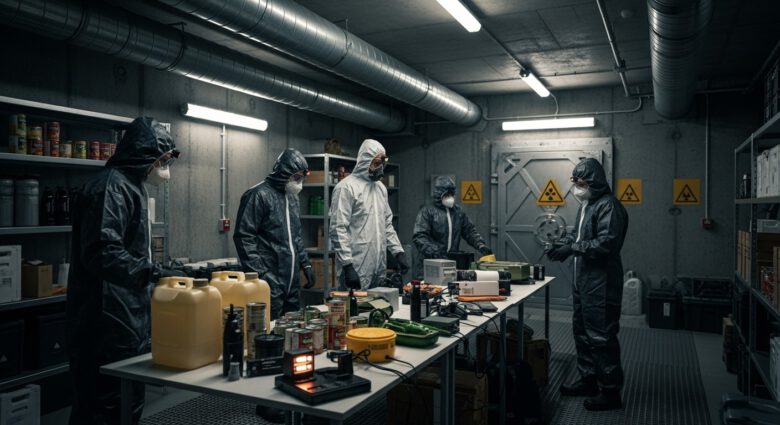 Wie lange im Bunker bleiben nach einem Fallout?