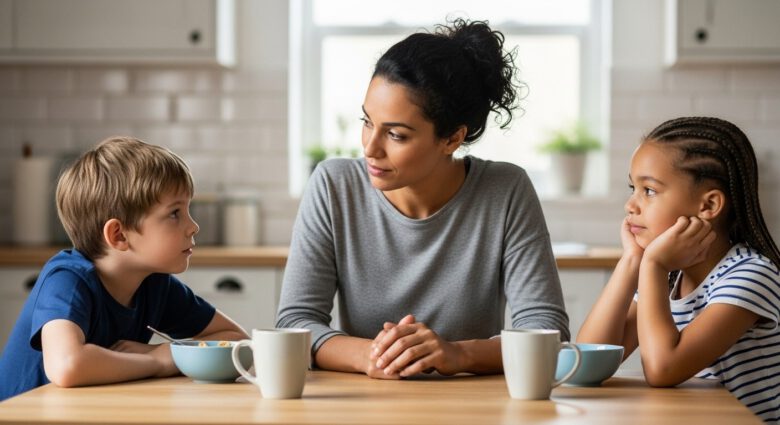 Mit Kindern über Krisen sprechen