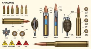 Militärische Munition: Klassifizierung, Gefahren und der Markt für inerte Stücke