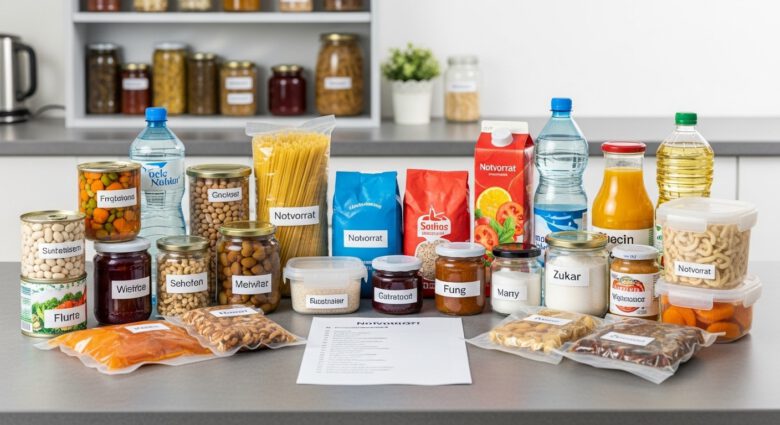 Notvorrat: Essen und Trinken richtig planen