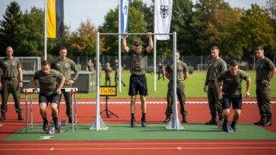 Der Basis Fitness Test bei der Bundeswehr