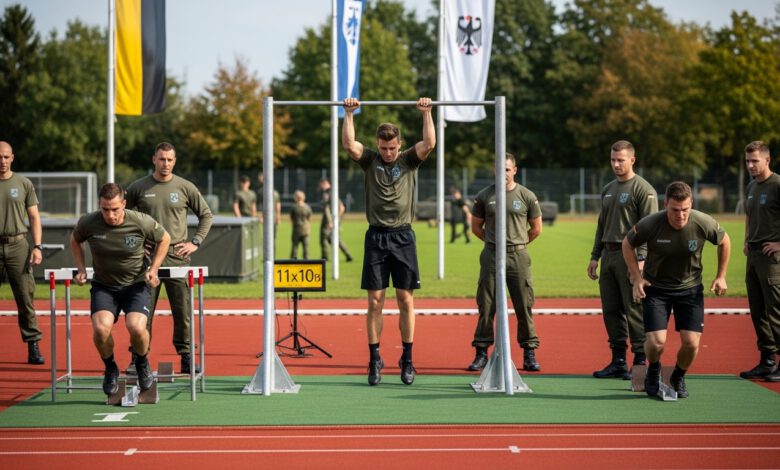 Der Basis Fitness Test bei der Bundeswehr