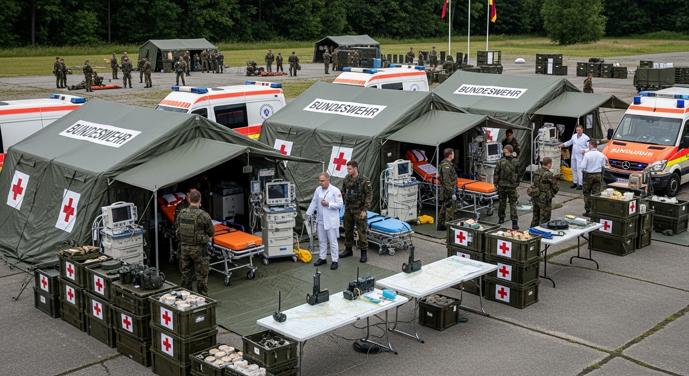 Bundeswehr-Bericht warnt: Deutschlands Kliniken sind im Kriegsfall überfordert