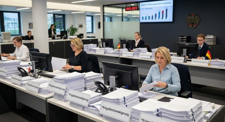 Kriegsdienstverweigerung: Rekordhoch