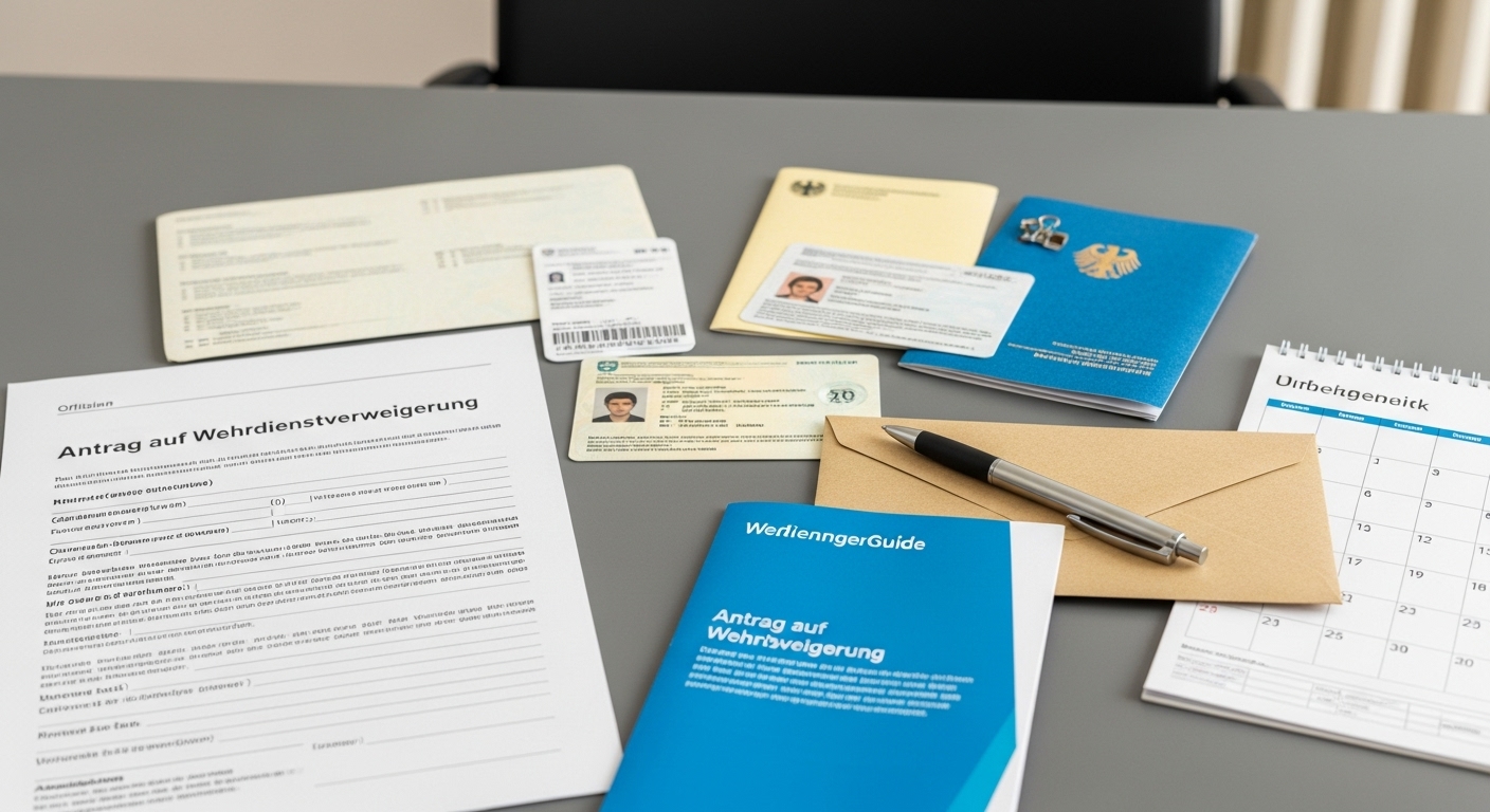 Wehrdienstverweigerung - Gründe, Ablauf und Vorgehensweise mit Vorlage