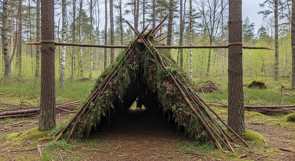 A Frame Shelter als Survival Shelter bauen