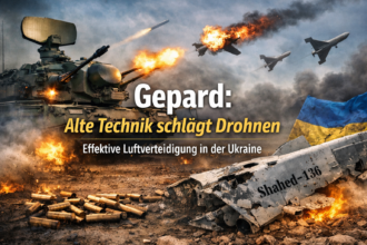 Flakpanzer Gepard: Alte Technik schlägt Drohnen