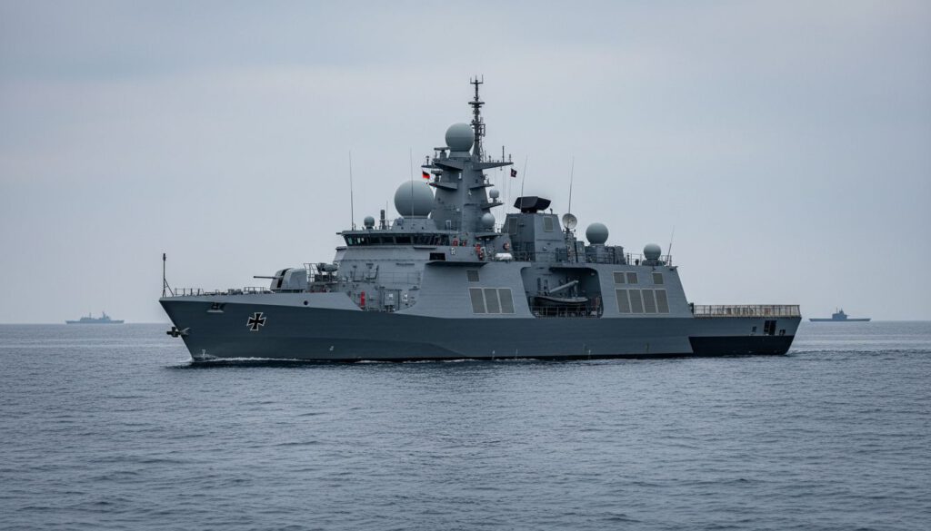 Flottendienstboot Klasse 424 [Bildinhalt mit KI erstellt]