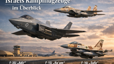 Israels Kampfflugzeuge der IAF im Überblick