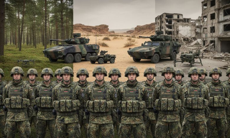 Neues Tarnmuster Bundeswehr: Multitarn statt Flecktarn