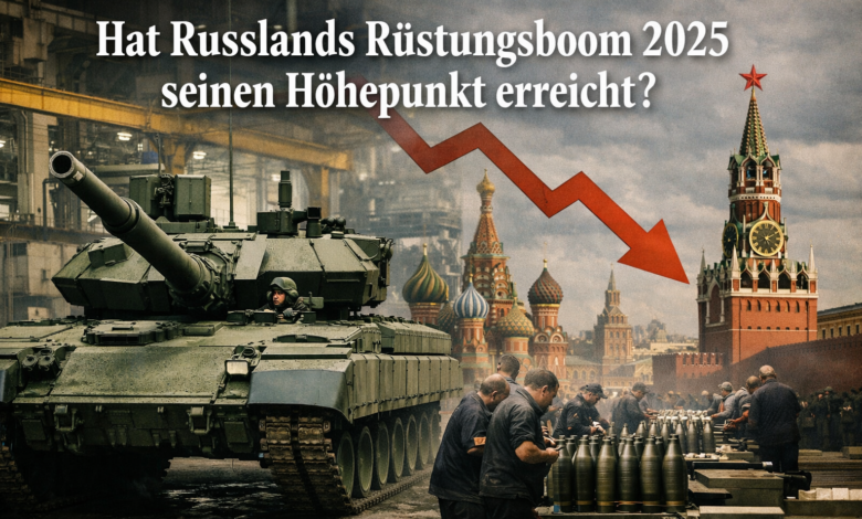 Russlands Rüstungsboom: Peak 2025 erreicht?