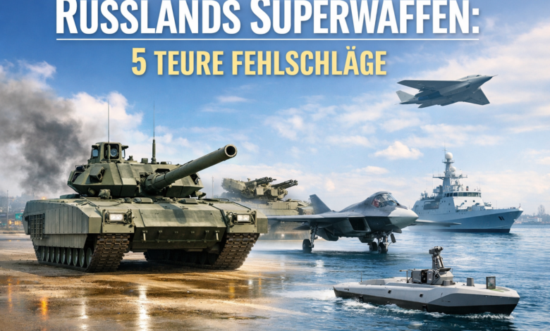 Russlands Superwaffen: 5 Teure Fehlschläge