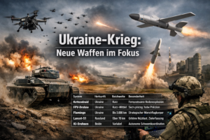 Welche neuen Waffen prägen den Ukraine-Krieg?