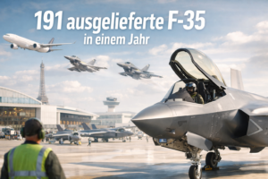 191 ausgelieferte F-35 in einem Jahr – Rekordjet