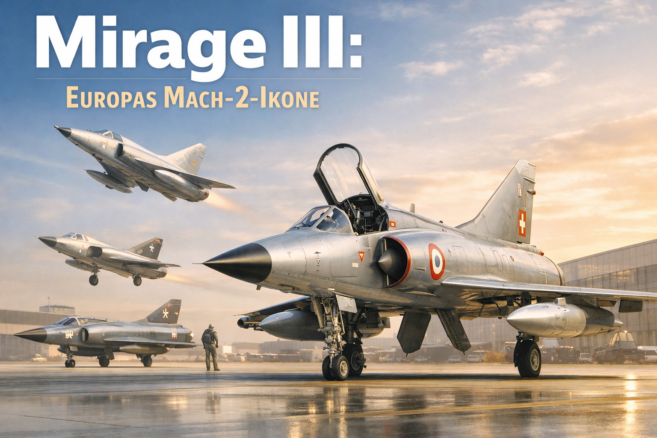 Mirage III: Europas Mach-2-Ikone [Bildinhalt mit KI erstellt]