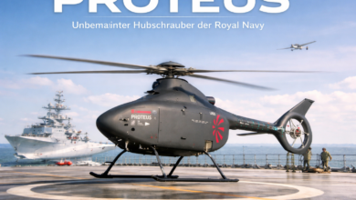 Der Proteus – unbemannter Hubschrauber der Royal Navy