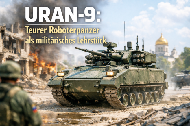 Roboterpanzer Uran 9