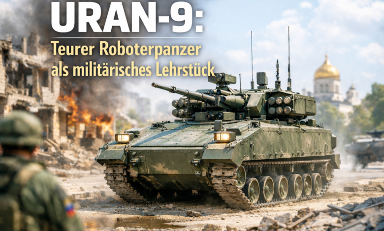 Roboterpanzer Uran 9