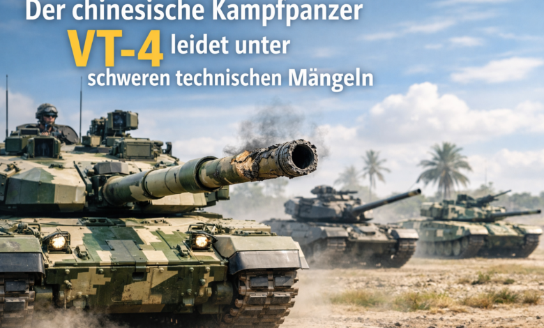 Panzer auf Temu bestellt? VT-4-Debakel in Thailand
