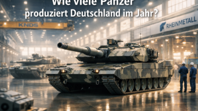 Wie viele Panzer produziert Deutschland im Jahr