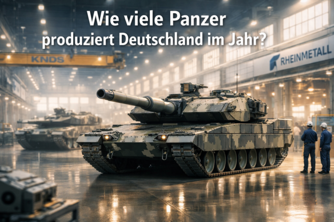 Wie viele Panzer produziert Deutschland im Jahr