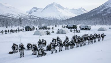 Briten verdoppeln Truppen in Norwegen