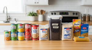 Lange haltbare Lebensmittel: Ein umfassender Leitfaden für Krisenvorsorge