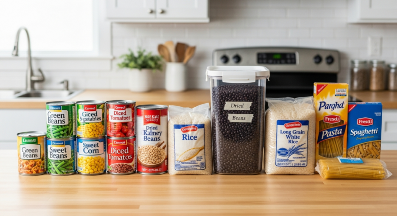 Lange haltbare Lebensmittel