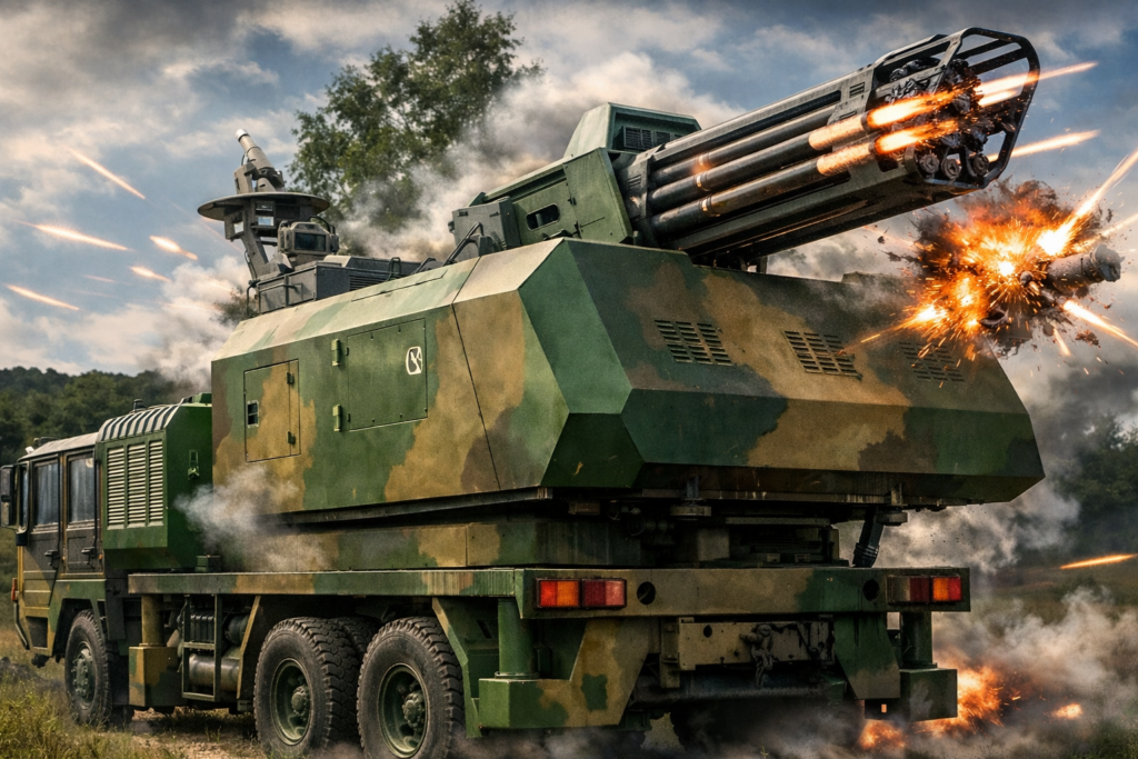 Chinas Metal Storm: Neue Superwaffe [Bildinhalt mit KI erstellt]