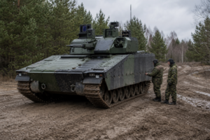 Schützenpanzer CV9030CZ für Tschechien: Meilenstein erreicht [Bildinhalt mit KI erstellt]
