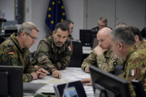 EU-Armee: Kubilius fordert neuen Kurs [Bildinhalt mit KI erstellt]