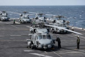 Größte Marinehubschrauber-Flotte der Welt [Bildinhalt mit KI erstellt]
