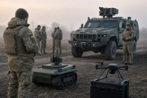 Welche neuen Waffen prägen den Ukraine-Krieg? [Bildinhalt mit KI erstellt]