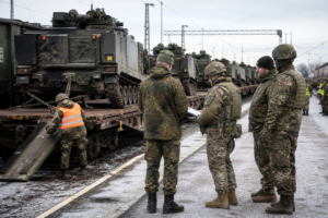 Nato-Manöver Steadfast Dart: Deutschland im Zentrum [Bildinhalt mit KI erstellt]