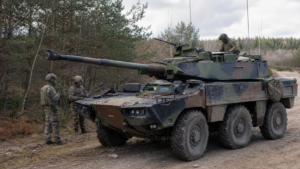 EBRC Jaguar: Frankreichs vernetzter 6×6-Spähpanzer mit 40-mm-CTAS [Bildinhalt mit KI erstellt]
