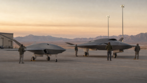 YFQ-42A and YFQ-44A: technology, autonomy and America’s new AI combat aircraft [Bildinhalt mit KI erstellt]