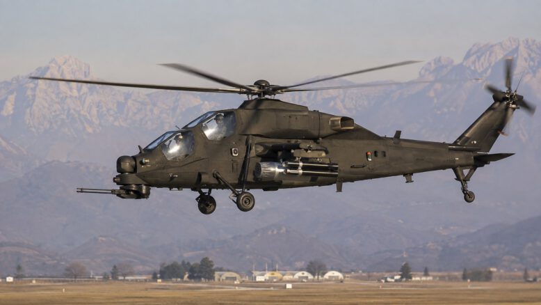 AW249 Fenice: Technik, Bewaffnung und Italiens neuer Kampfhubschrauber – redaktionelles Titelbild – Bild mit KI generiert [Bildinhalt mit KI erstellt]