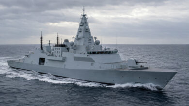Type 26 Global Combat Ship: عائلة فرقاطات مكافحة الغواصات – صورة تحريرية – Bild mit KI generiert [Bildinhalt mit KI erstellt]