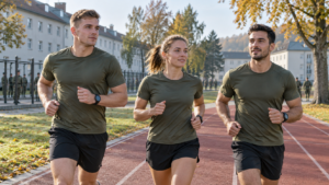 Bundeswehr-Grundausbildung: Ablauf, Fitness und Vorbereitung [Bildinhalt mit KI erstellt]