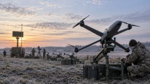 SPYS-Abfangdrohnen: Wie Deutschland die Ukraine gegen Jet-Drohnen aufrüstet [Bildinhalt mit KI erstellt]